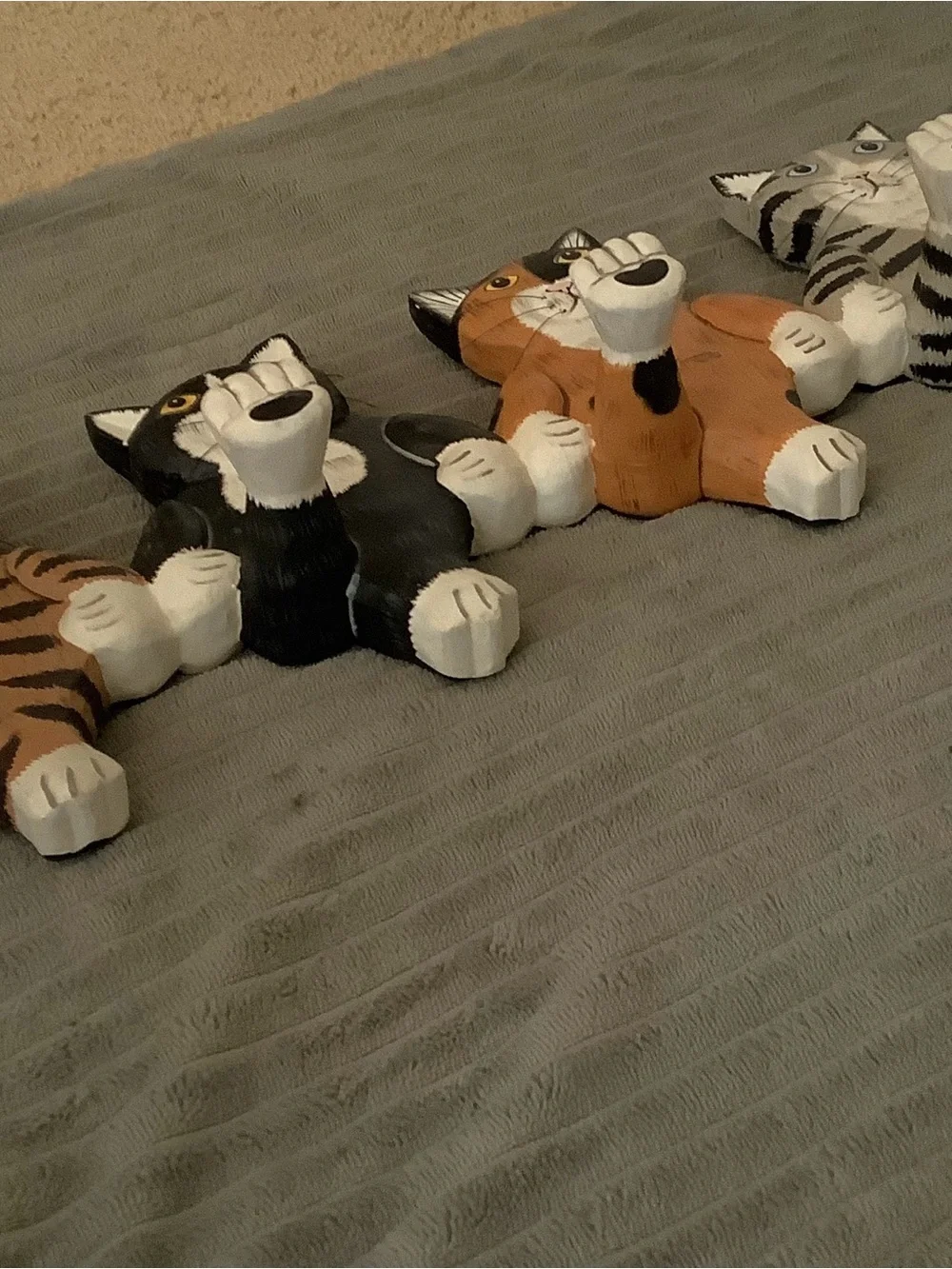 Pier 1 Cat Wall Hooks in Black, Brown, Tan, Gray